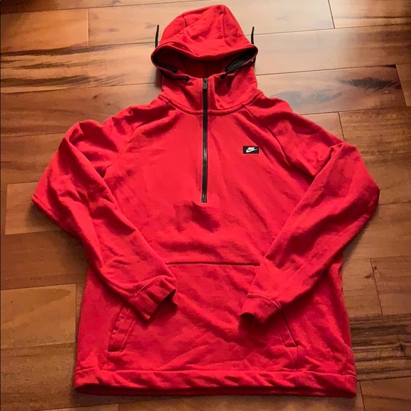 half zip nike sweater
